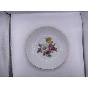 AK Kaiser W Germany 6” Plate Saucer Gold Rim